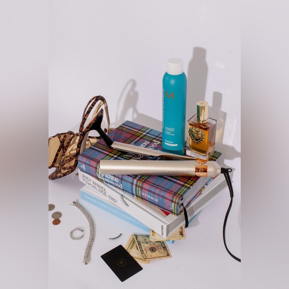 Tyme Iron Pro‎ 2-in-1 Hair Curler and Straightener in Rose Gold